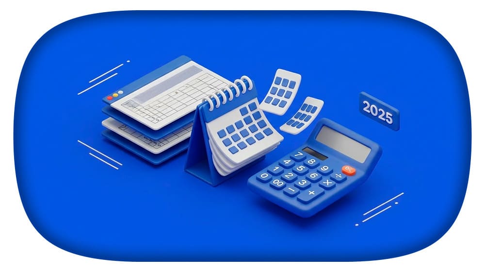 Imagem ilustrativa de como calcular as férias.